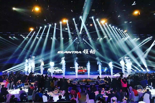 北京現代領動新車發布會